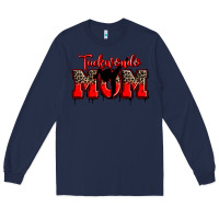 Navy taekwondo mom Long Sleeve Tee - Zillion Design Studio