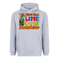 Heather Grey tequila lime and sunshine Heavyweight Hoodie - AdoDesignShop