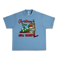 Pebble Blue christmas time in new york Urban Heavy Tee - BarkalooDesign