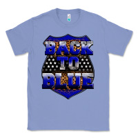 Colony Blue Back the blue Classic Tee - Neo Western