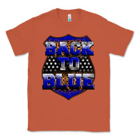 Copper Back the blue Classic Tee - Neo Western
