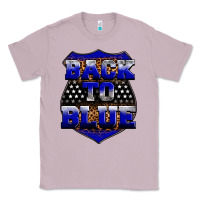 Lilac Back the blue Classic Tee - Neo Western