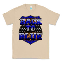 Mushroom Back the blue Classic Tee - Neo Western