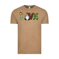 Vintage Coffee Christmas Love Gnome Vintage Tee - RanaPortraitStore