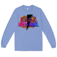 Colony Blue retired hot girl Long Sleeve Tee - Zillion Design Studio