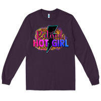 Plum retired hot girl Long Sleeve Tee - Zillion Design Studio