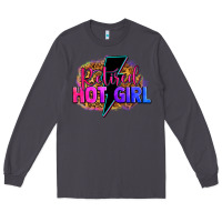 Smoke retired hot girl Long Sleeve Tee - Zillion Design Studio