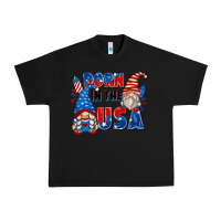 Black born in the usa Urban Heavy Tee - Zillion Design Studio
