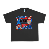 Pigment Black born in the usa Urban Heavy Tee - Zillion Design Studio