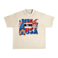 Sandshell born in the usa Urban Heavy Tee - Zillion Design Studio