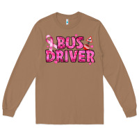 Toasted Coconut breast cancer bus driver Long Sleeve Tee - texasbilliewilder