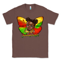 Chestnut juneteenth butterfly black girl Classic Tee - HRA Design Shop