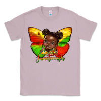 Juneteenth Butterfly Black Girl Classic Tee | Teevron