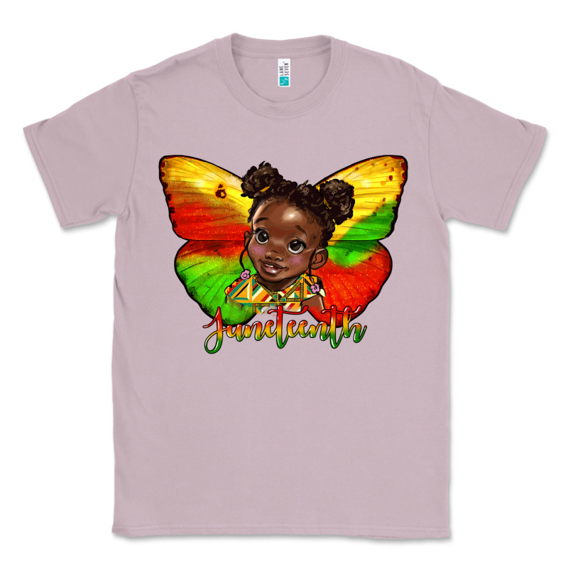 Juneteenth Butterfly Black Girl Classic Tee by HRA Design Shop | Teevron