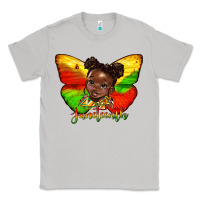 Moon Dust juneteenth butterfly black girl Classic Tee - HRA Design Shop