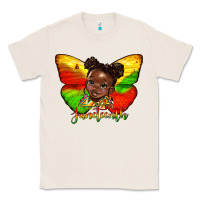 Natural juneteenth butterfly black girl Classic Tee - HRA Design Shop