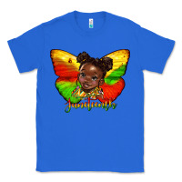True Royal juneteenth butterfly black girl Classic Tee - HRA Design Shop