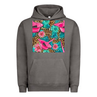 Pigment Tornado Hairdresser Hair Color Mixing Bowl And Dye Brush With Flowers And Leop Urban Hoodie - BundleAndBundleShop