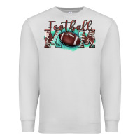 Dove Grey football mom Premium Sweatshirt - BarkalooDesign