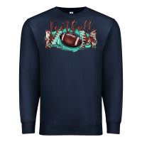 Navy football mom Premium Sweatshirt - BarkalooDesign