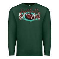 Sports Green football mom Premium Sweatshirt - BarkalooDesign