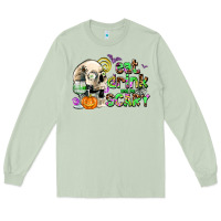 Matcha eat drınk and be scary Long Sleeve Tee - AdoDesignShop