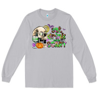 Moon Dust eat drınk and be scary Long Sleeve Tee - AdoDesignShop