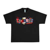 Black American teacher Urban Heavy Tee - Zillion Design Studio