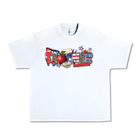 White American teacher Urban Heavy Tee - Zillion Design Studio