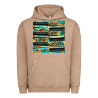 Pigment Burro Hairdresser Parting Comb With Leopard And Glitter Seamless Pattern Bbs Urban Hoodie - BundleAndBundleShop