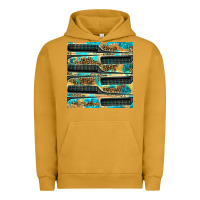 Pigment Peanut Butter Hairdresser Parting Comb With Leopard And Glitter Seamless Pattern Bbs Urban Hoodie - BundleAndBundleShop