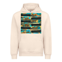 Sandshell Hairdresser Parting Comb With Leopard And Glitter Seamless Pattern Bbs Urban Hoodie - BundleAndBundleShop