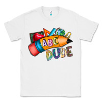 White dude Classic Tee - CowhideDigitalArt