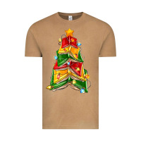Vintage Camel christmas book tree Vintage Tee - Zillion Design Studio