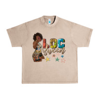 French Oak afro woman loc queen Urban Heavy Tee - texasbilliewilder