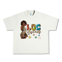 Afro Woman Loc Queen Urban Heavy Tee | Teevron