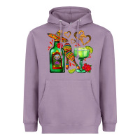 Lavender mexican tequila margarita and maracas Heavyweight Hoodie - AdoDesignShop