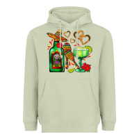 Matcha mexican tequila margarita and maracas Heavyweight Hoodie - AdoDesignShop