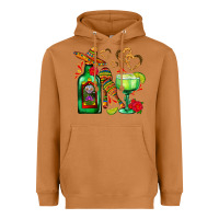 Mexican Tequila Margarita And Maracas Heavyweight Hoodie | Teevron