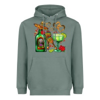 Sage mexican tequila margarita and maracas Heavyweight Hoodie - AdoDesignShop