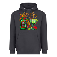 Smoke mexican tequila margarita and maracas Heavyweight Hoodie - AdoDesignShop