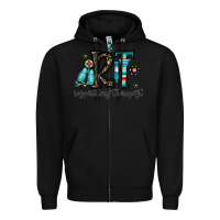 Black rt respiraory therapist Zipper Hoodie - CowhideDigitalArt