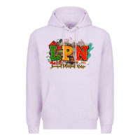 Lilac lpn licensed practical nurse juneteenth Premium Hoodie - NancyCooperArtShop
