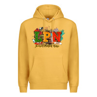Mustard lpn licensed practical nurse juneteenth Premium Hoodie - NancyCooperArtShop