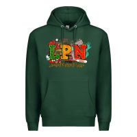Sports Green lpn licensed practical nurse juneteenth Premium Hoodie - NancyCooperArtShop