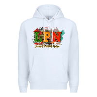 White lpn licensed practical nurse juneteenth Premium Hoodie - NancyCooperArtShop