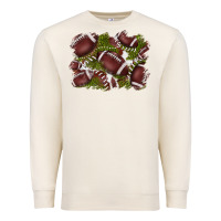 Sandshell football background Premium Sweatshirt - BarkalooDesign