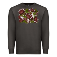 Smoke football background Premium Sweatshirt - BarkalooDesign