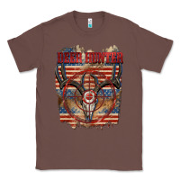 Chestnut Deer hunter 4th of july Classic Tee - CowGirlArtShop