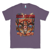 Lavender Deer hunter 4th of july Classic Tee - CowGirlArtShop